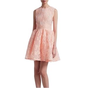 Maje Rex Floral Applique Fit and Flare Sleeveless Mini Dress Womens Size 2/ US M